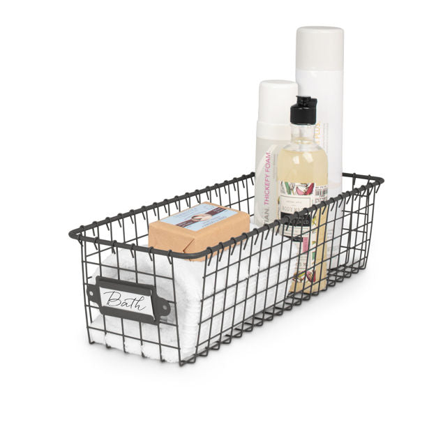 Basket - Vintage Storage Basket 5.5x16