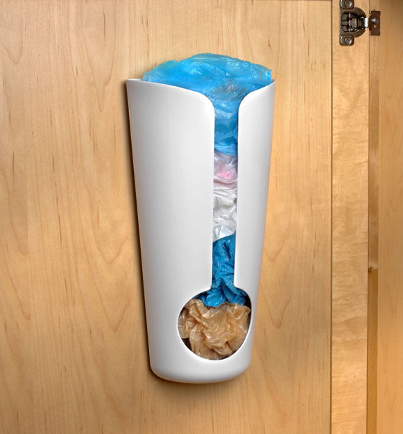 Recycling Bag Holder White
