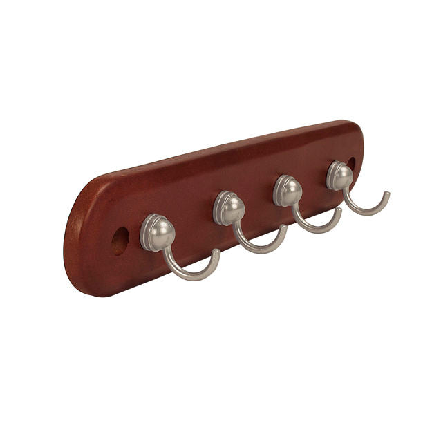 Key Rack Walnut 4-hook