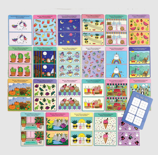 Activity Card Kit Spot The Difference