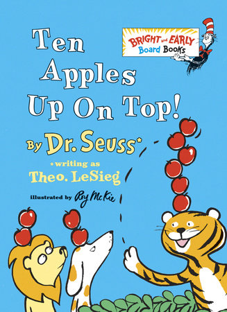 Dr. Seuss Book Ten Apples Up on Top (4x5 Board Book)