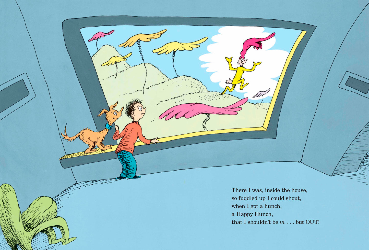 Dr. Seuss Book Hunches in Bunches (8x11 Format)