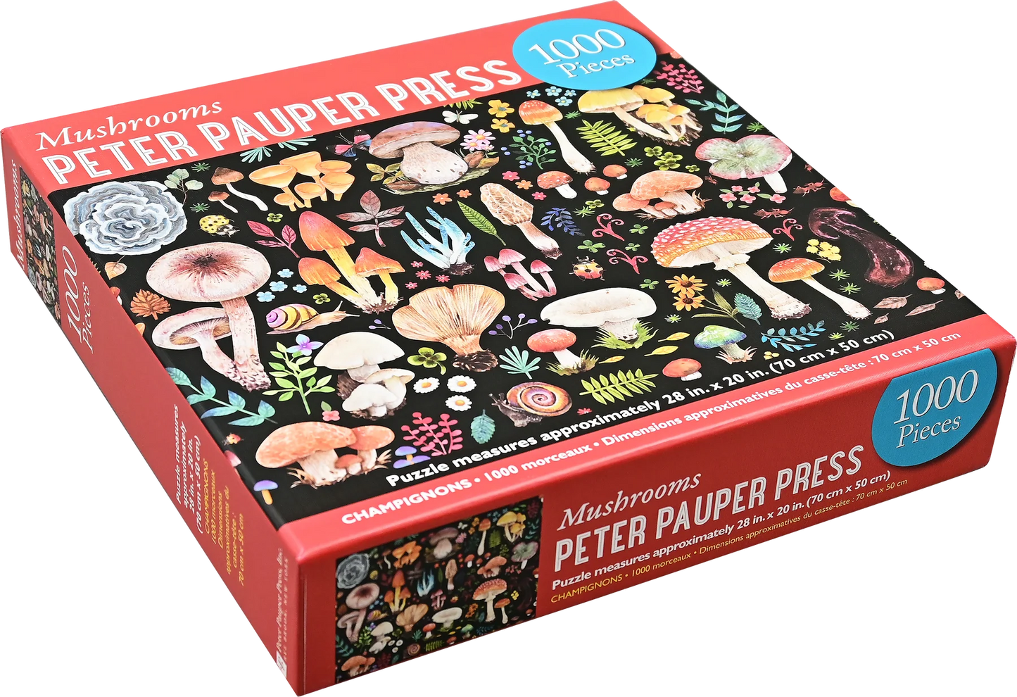 Puzzle 1000 Piece Mushrooms