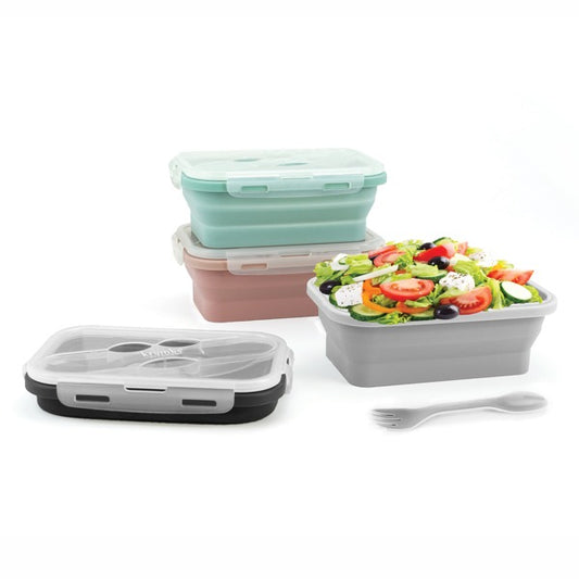 Silicone Lunch Container (Assorted Colors - Sold Induvial)