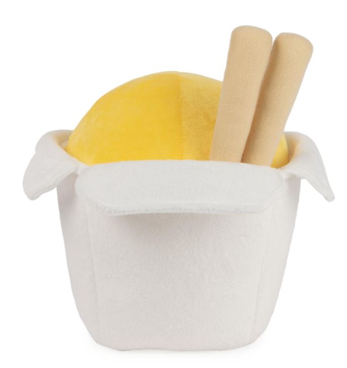 Plush Sanrio Gudetama Take Out 9.5"
