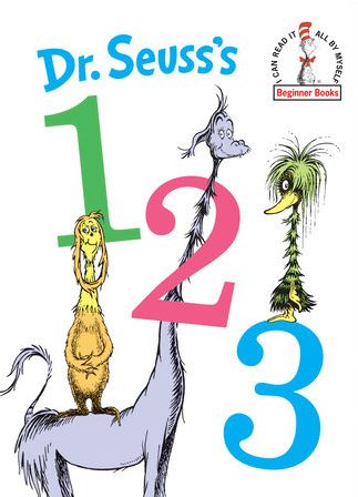 Dr. Seuss Book Dr Seuss's 1 2 3 (7x9 Hardcover)