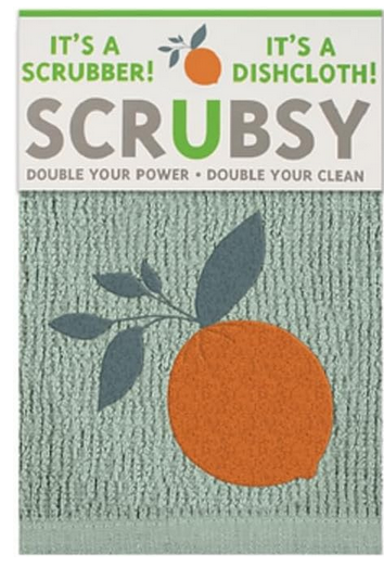Scrubsy Cloth - Orange Tree