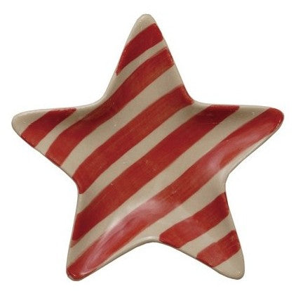 Dish - Stoneware - Iconic Christmas Shaped - Approximately 4" Long