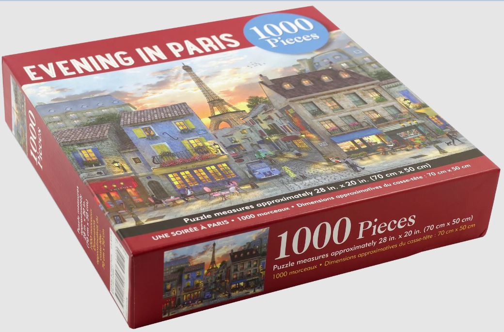 Puzzle 1000 Piece Evening in Paris