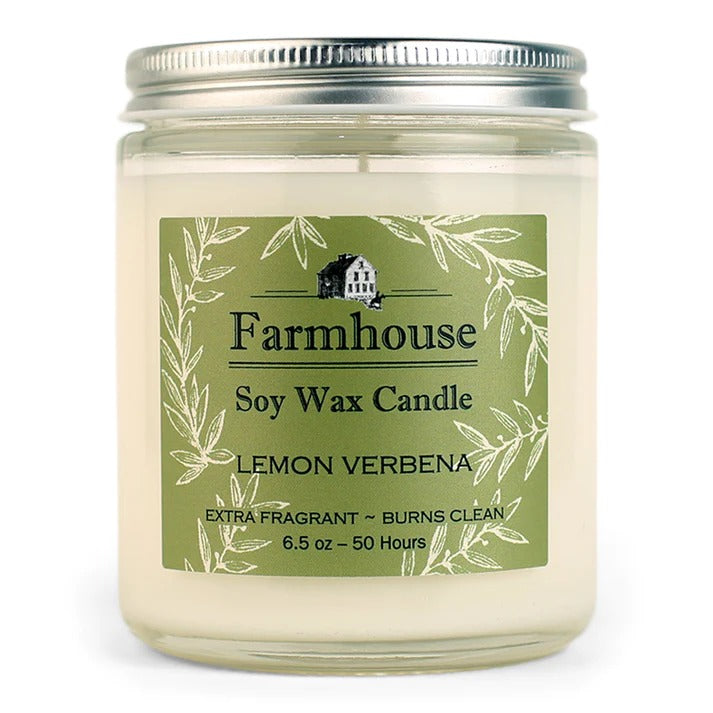 Soy Candle - 6.5oz - Lemon Verbena