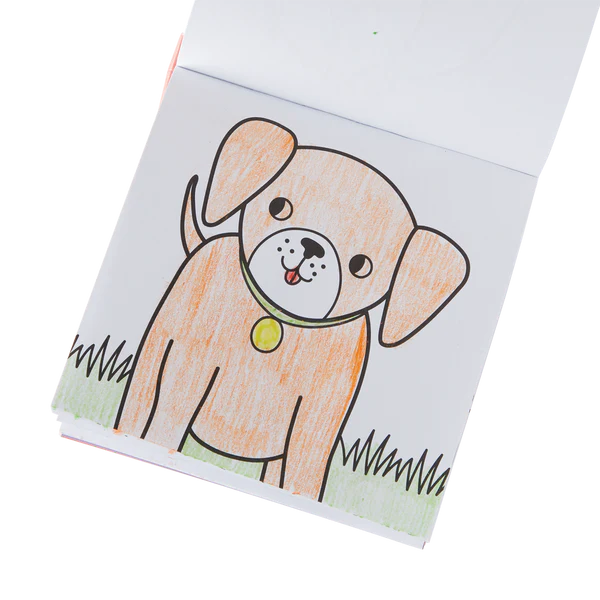 Carry Along! Coloring Book & Crayon Set Pet Pals