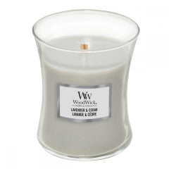 Woodwick - Medium - Lavender & Cedar