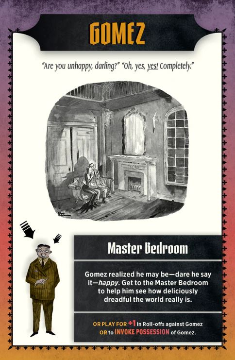 Game - Addams Family - A Delightfully Frightful Creepy Board Game