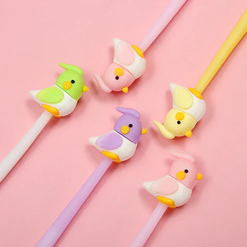 Gel Pen Bird Wiggle Cute (Sold Individually)