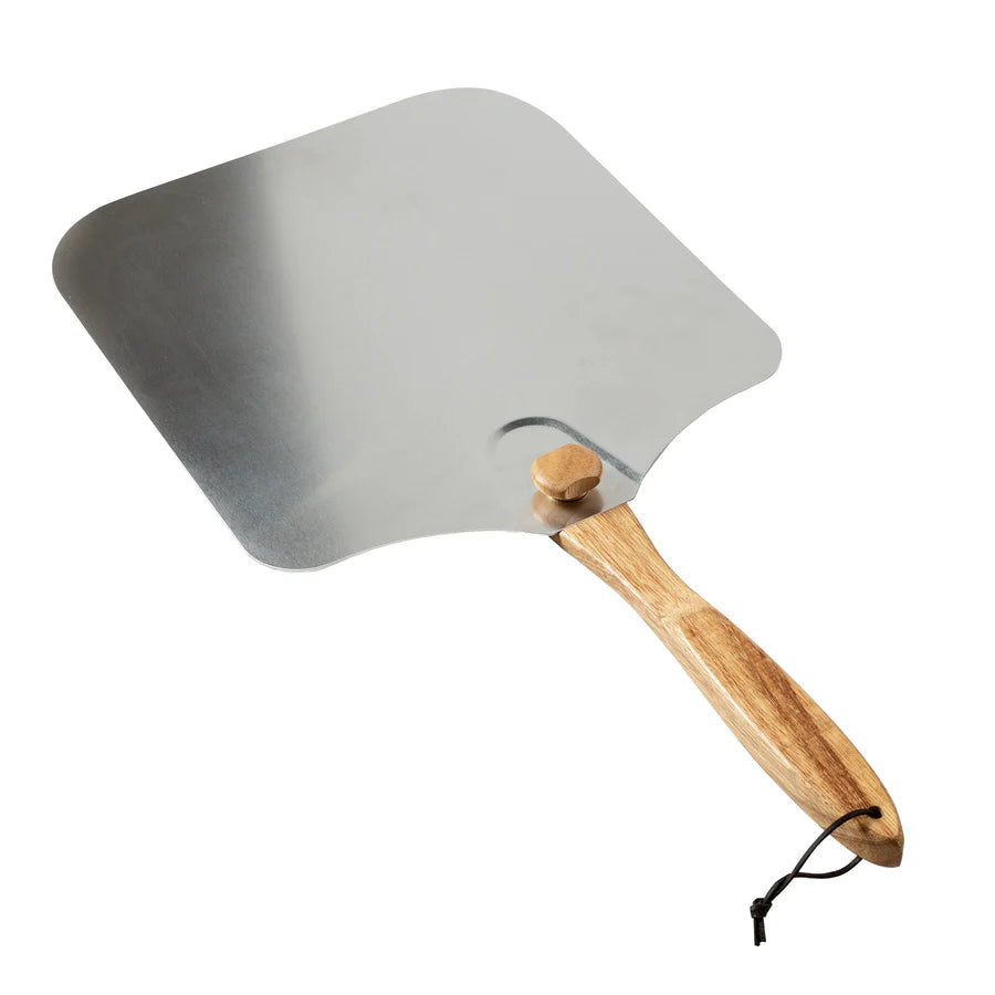 Old Stone Foldable Pizza Peel With Folding Handle,