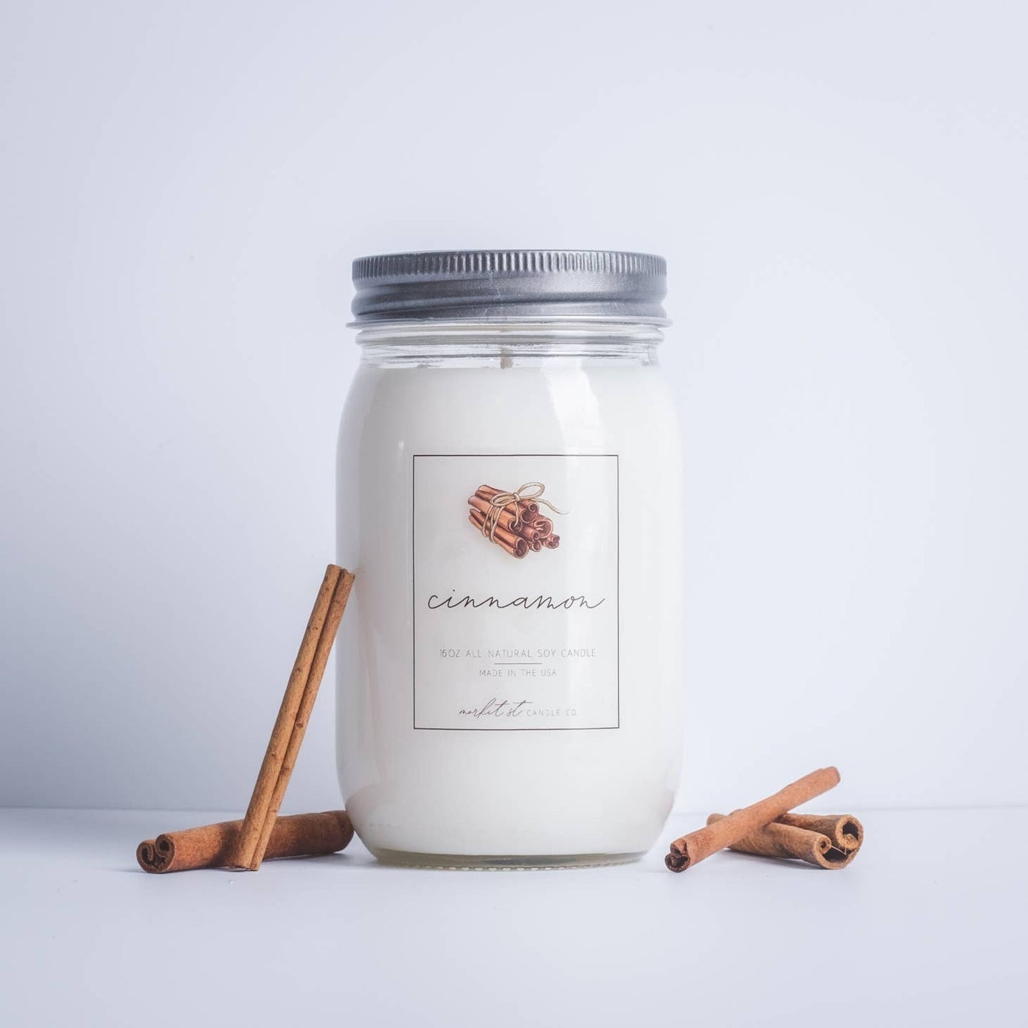 Soy Candle - 16oz - Cinnamon