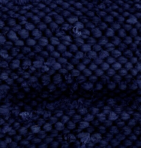 Rag Rug 2' X 3' Blue