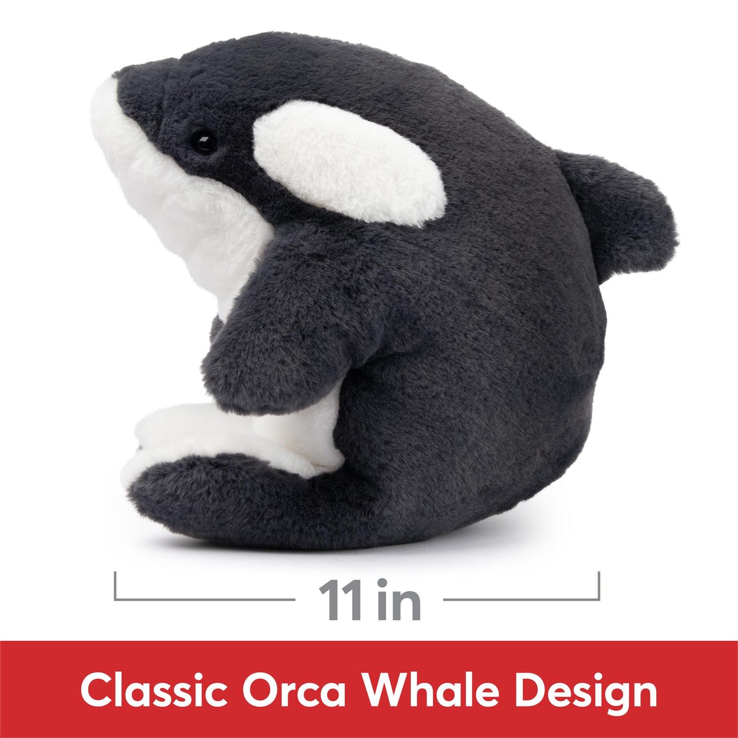 Plush Snuffles & Friends Orca Whale Flynn 10"