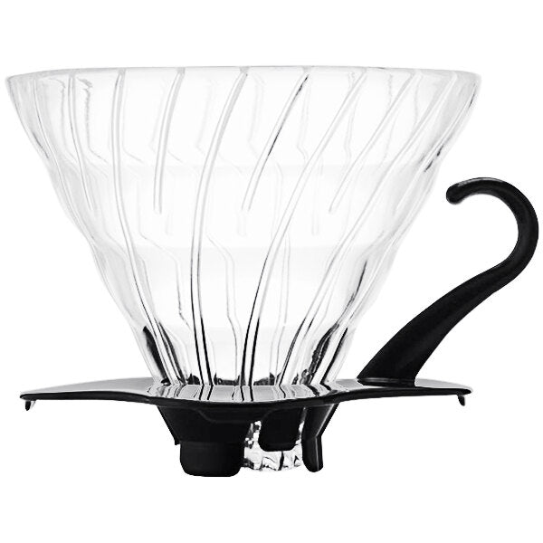 Coffee Maker Glass Dripper Black v60 2cup