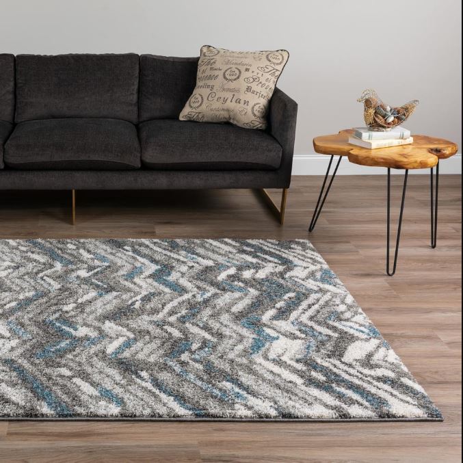 Rocco Rug Chevron Motif Multi 5'1" X 7'5"
