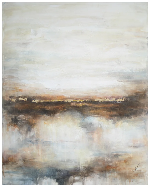 Gallery Wrap - Distant Walk 40x50" (Hand Painted)
