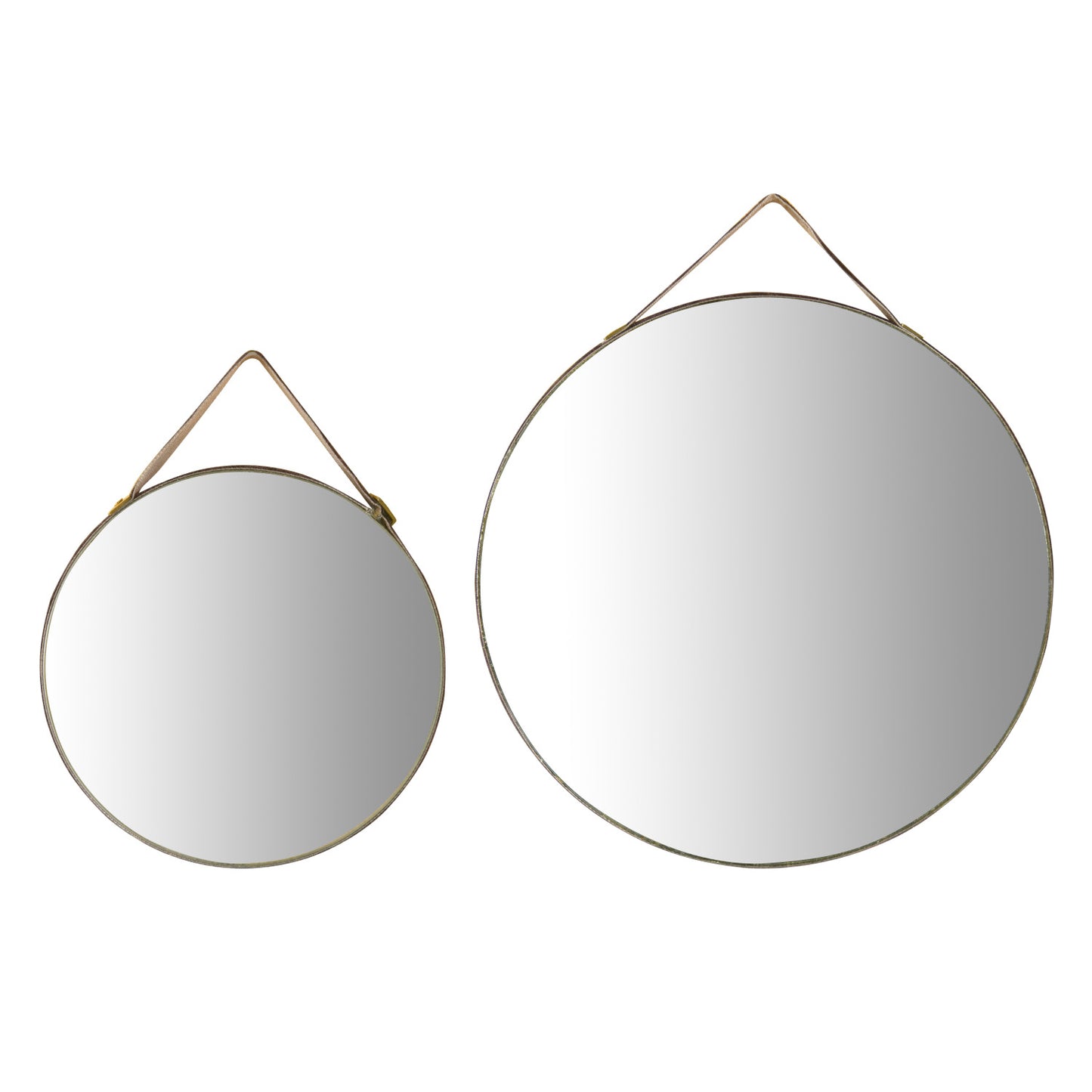 Wall Mirror Velvet Edge & Hanger