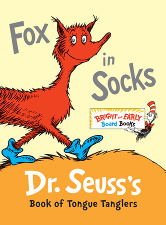 Dr. Seuss Book Fox In Socks (4x5 Board Book)