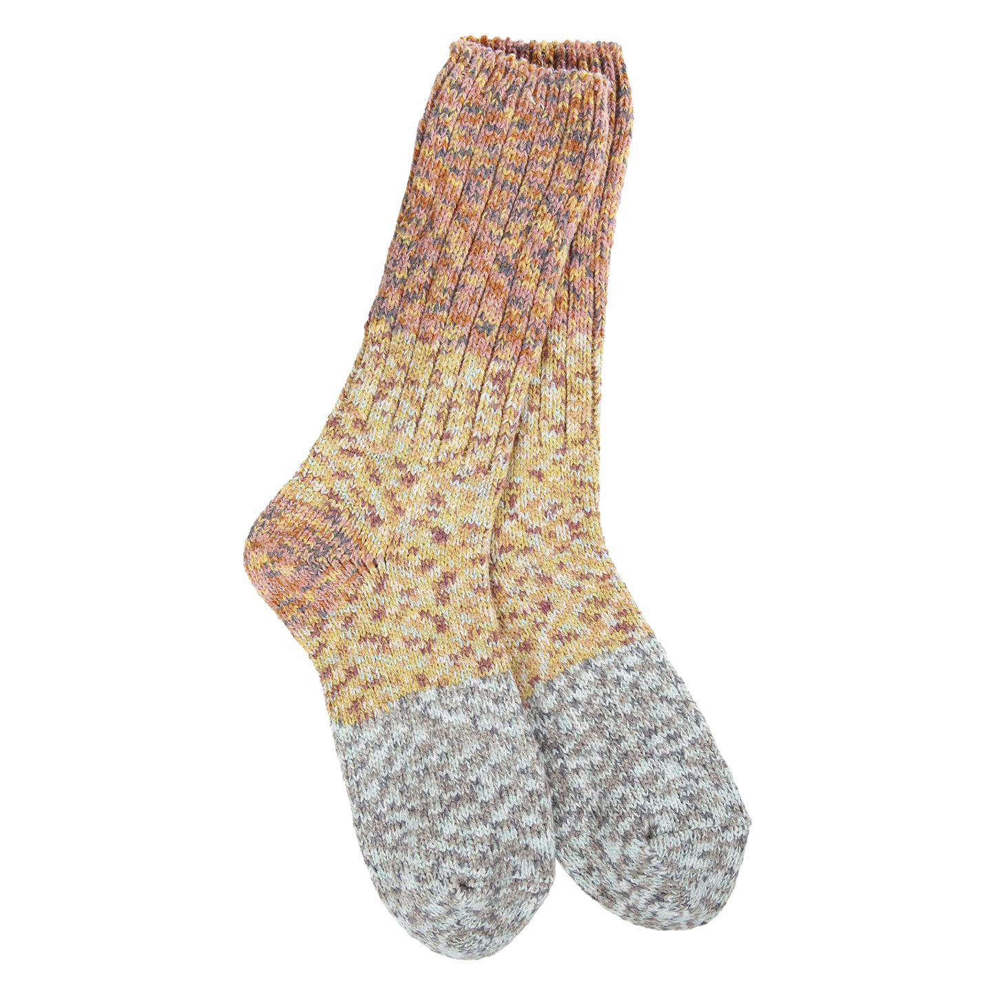Socks - World's Softest Weekend Ragg Crew Felicity Multi