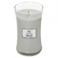 Woodwick - Large - Lavender & Cedar