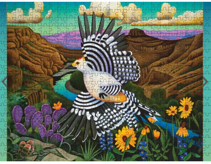 Puzzle 500 Piece - Billy Hassell - Crossing The Rio Grande