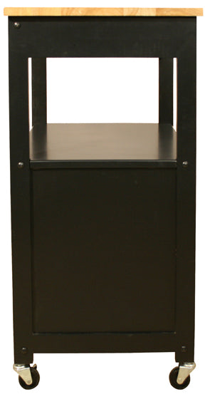 Kitchen Cart With Black Base 23x17