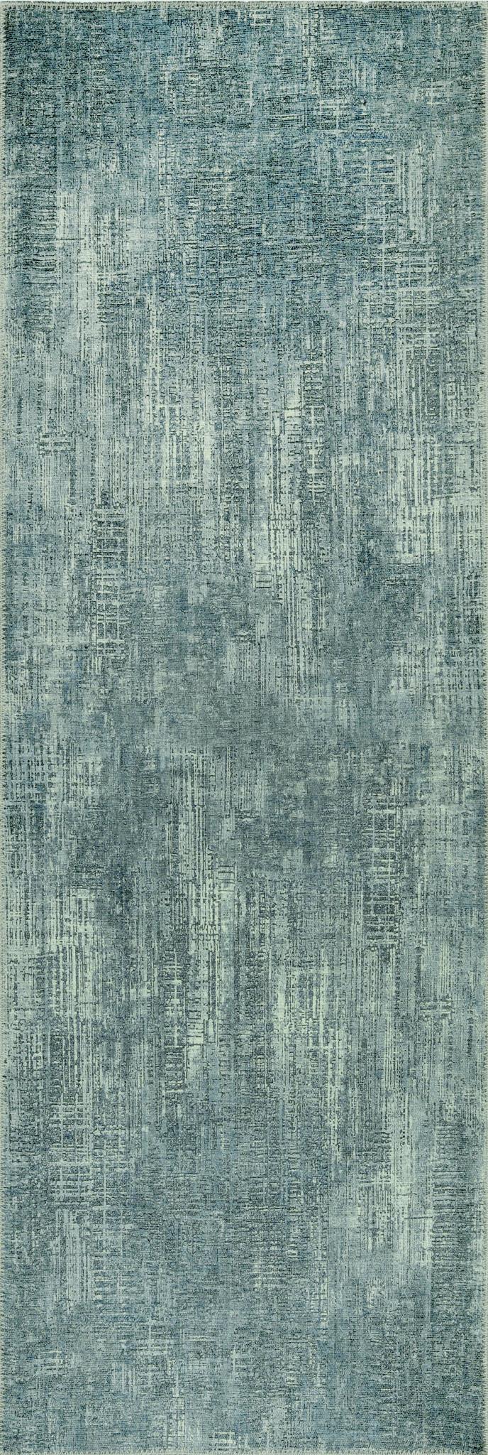 London Elements Teal Washable Rug 2' x 3'