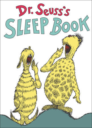 Dr. Seuss Book Sleep Book (8x11 Hardcover)