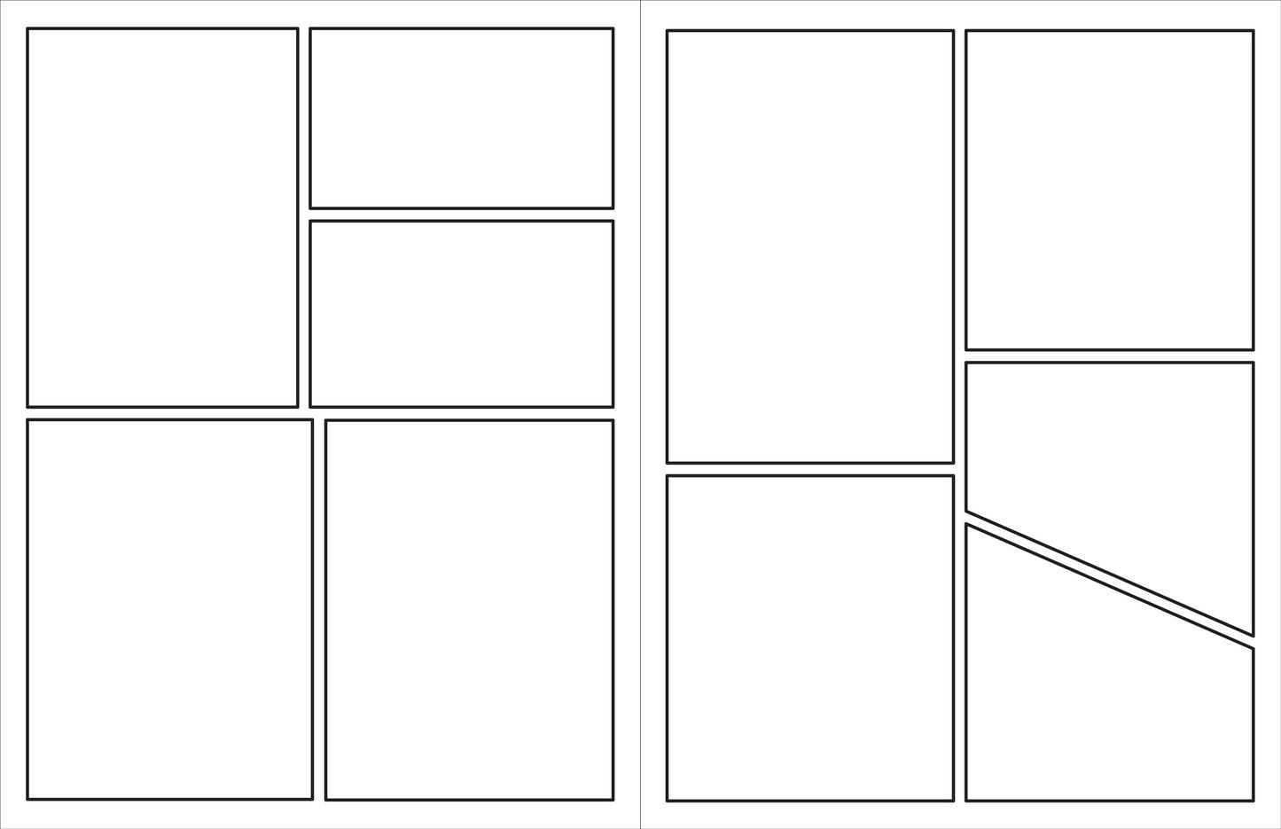 Art Center Blank Comic Book 64 Page