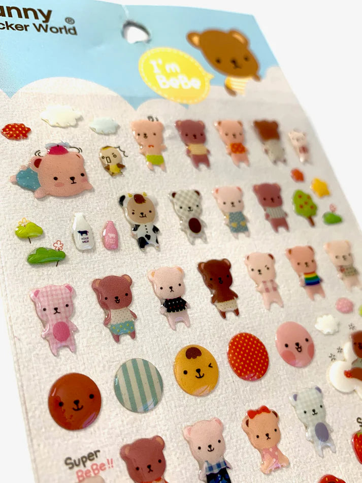 Stickers Bebe Bear Gel
