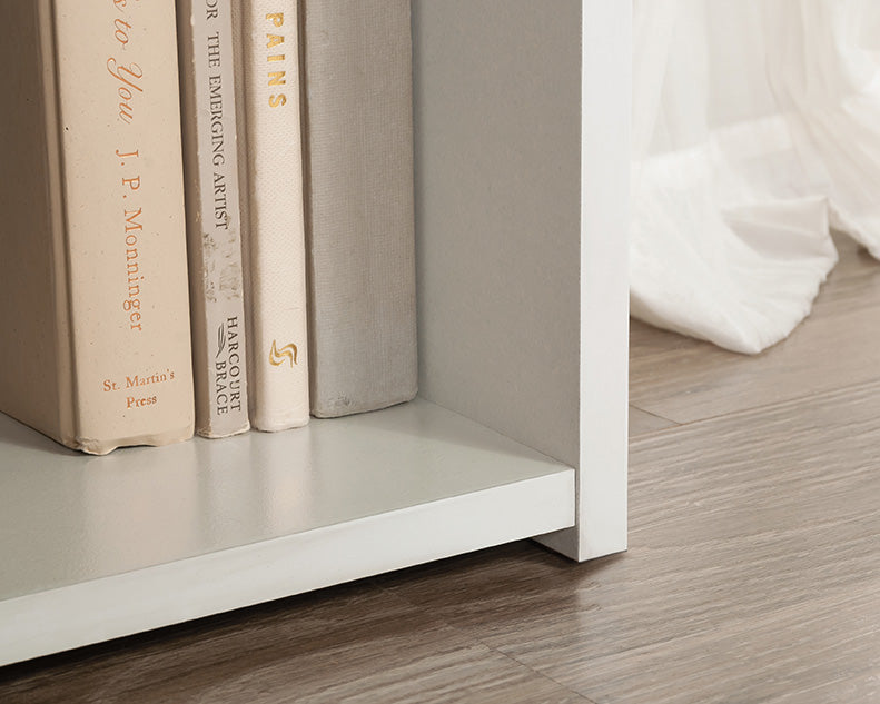 Beginnings Bookcase Soft White Three Shelf