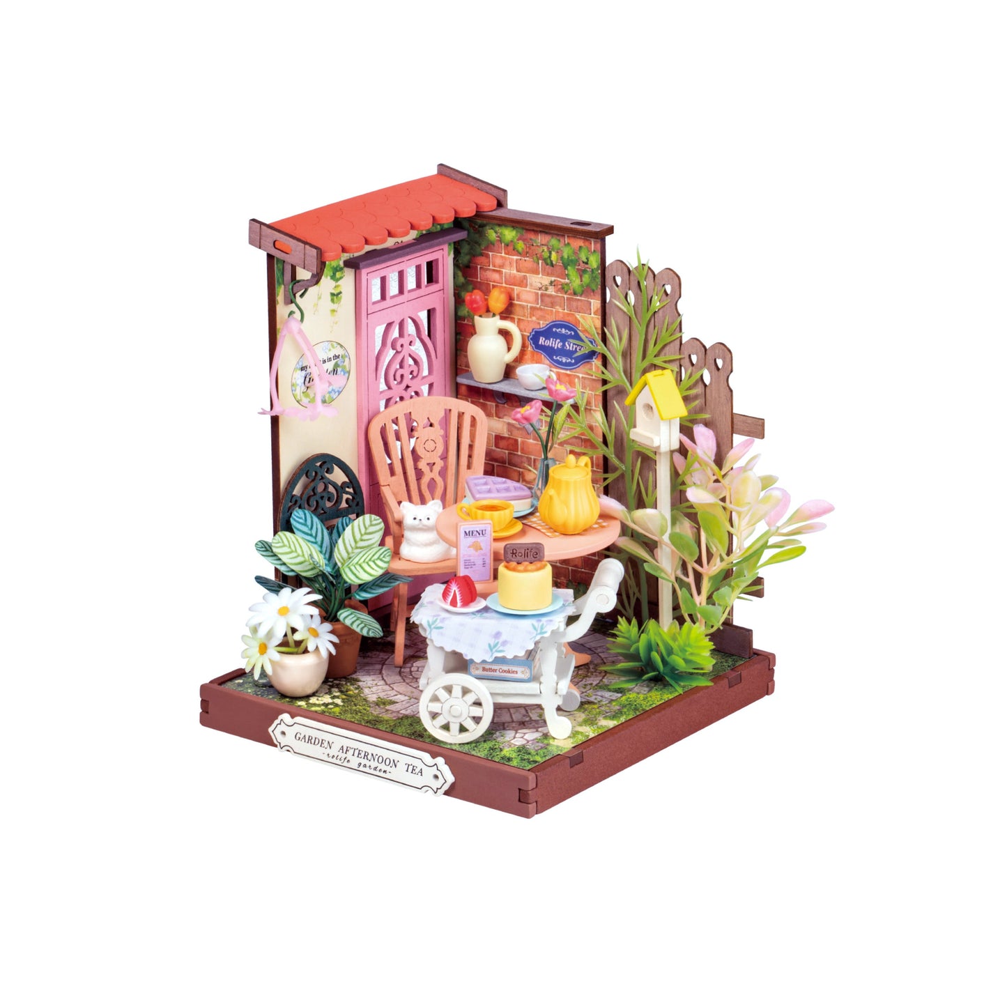 Diy Miniature House Kit: Fancy Tea Yard