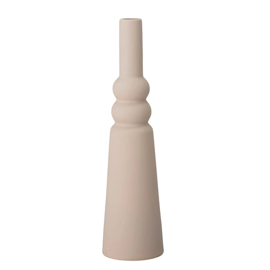 Vase Stoneware Matte Ivory