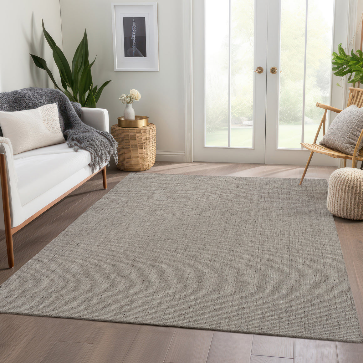 Chambal Polyester Rug Putty 5' X 7'6"