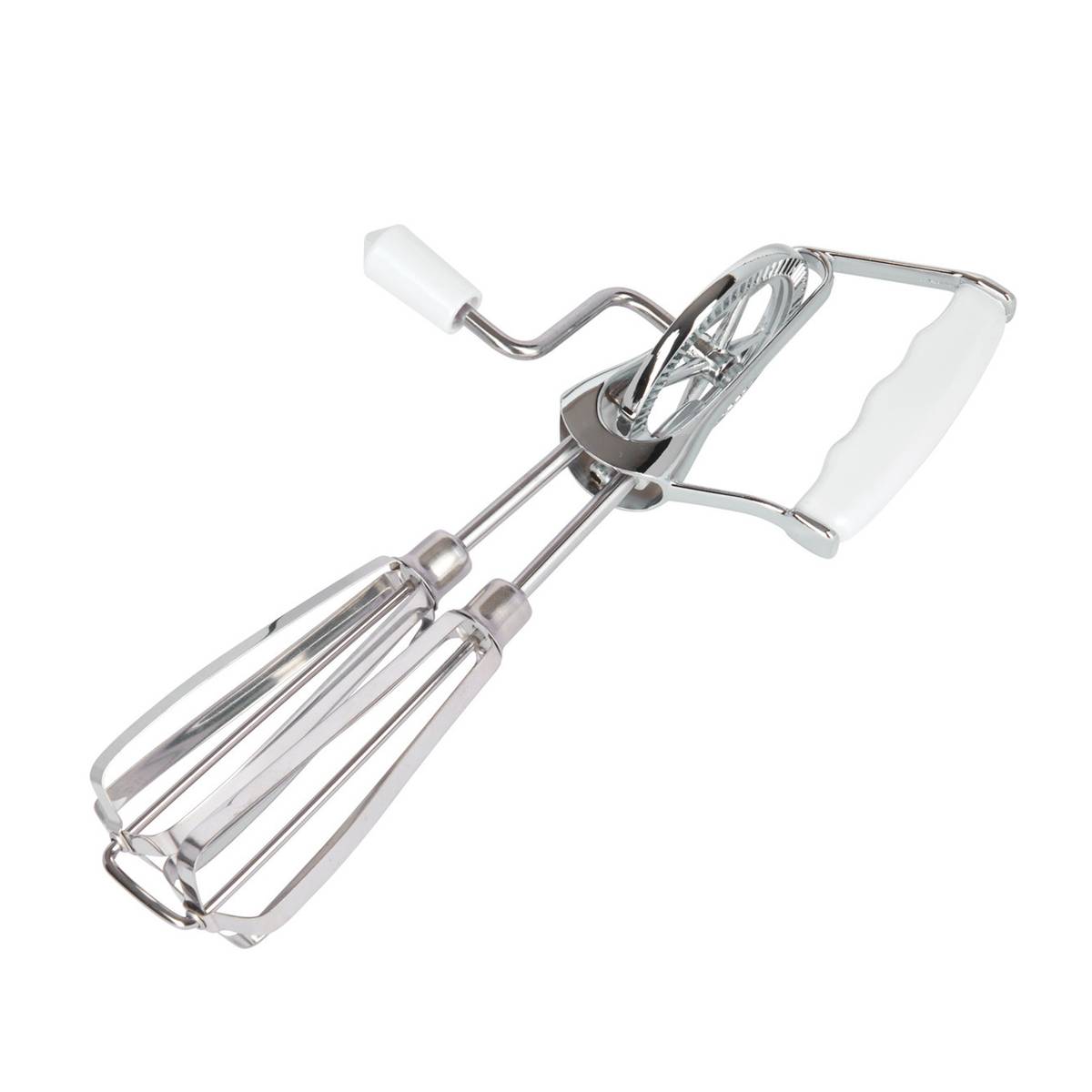 Manual Egg Whisk White