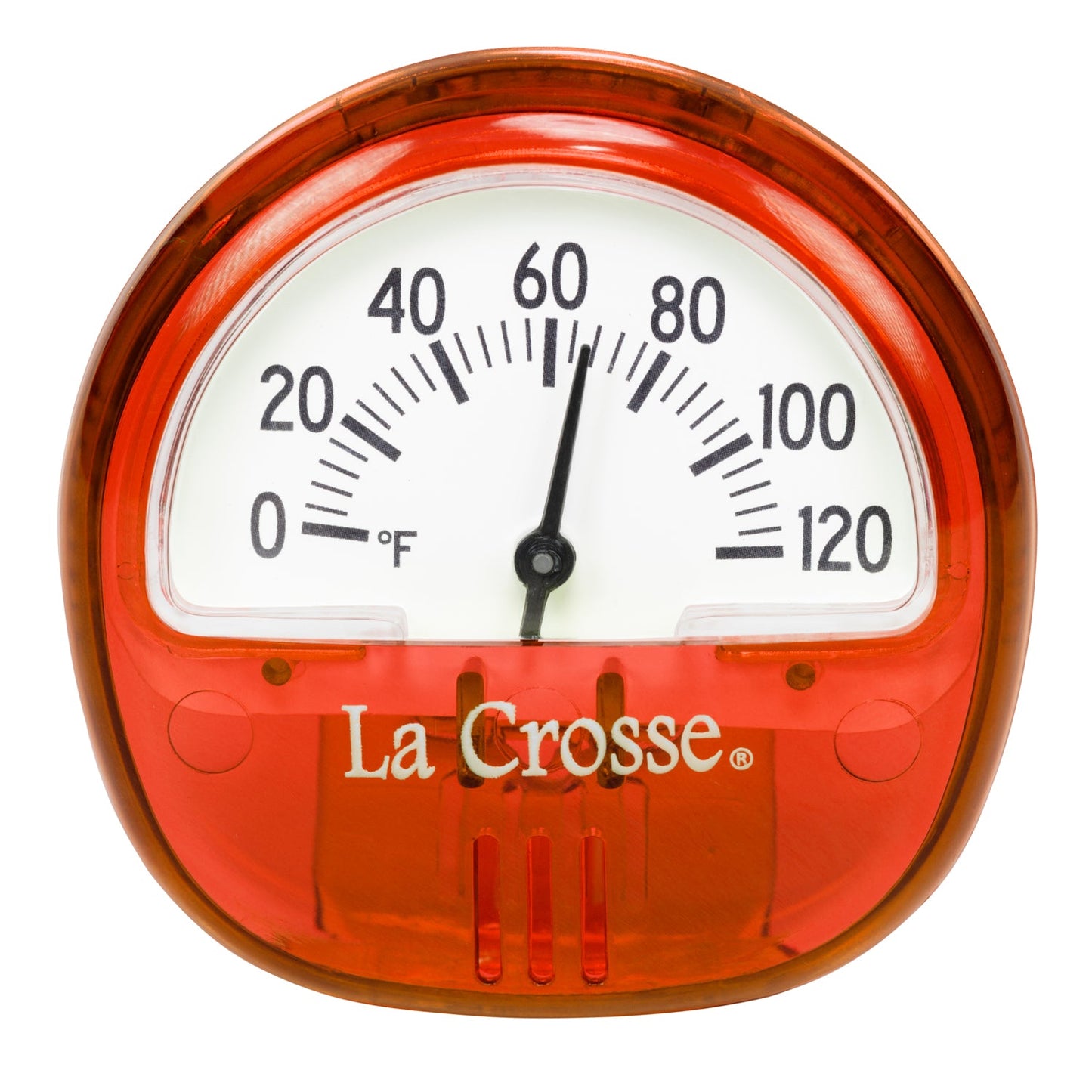 Thermometer (°F) Indoor/Outdoor Magnetic Back Red