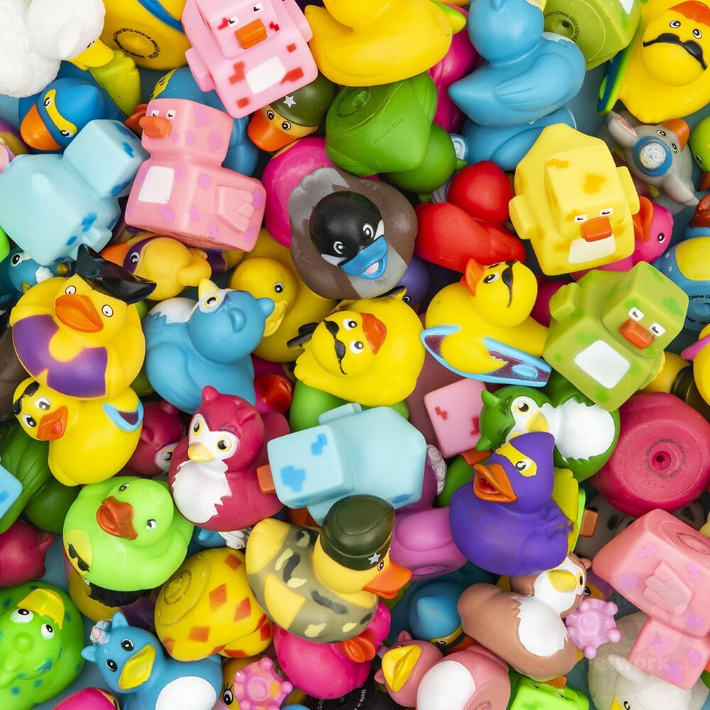 Rubber Duckies Assorted Characters 2in