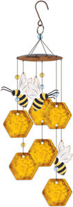 Wind Chime - Bee Honeycomb Chime 17inch