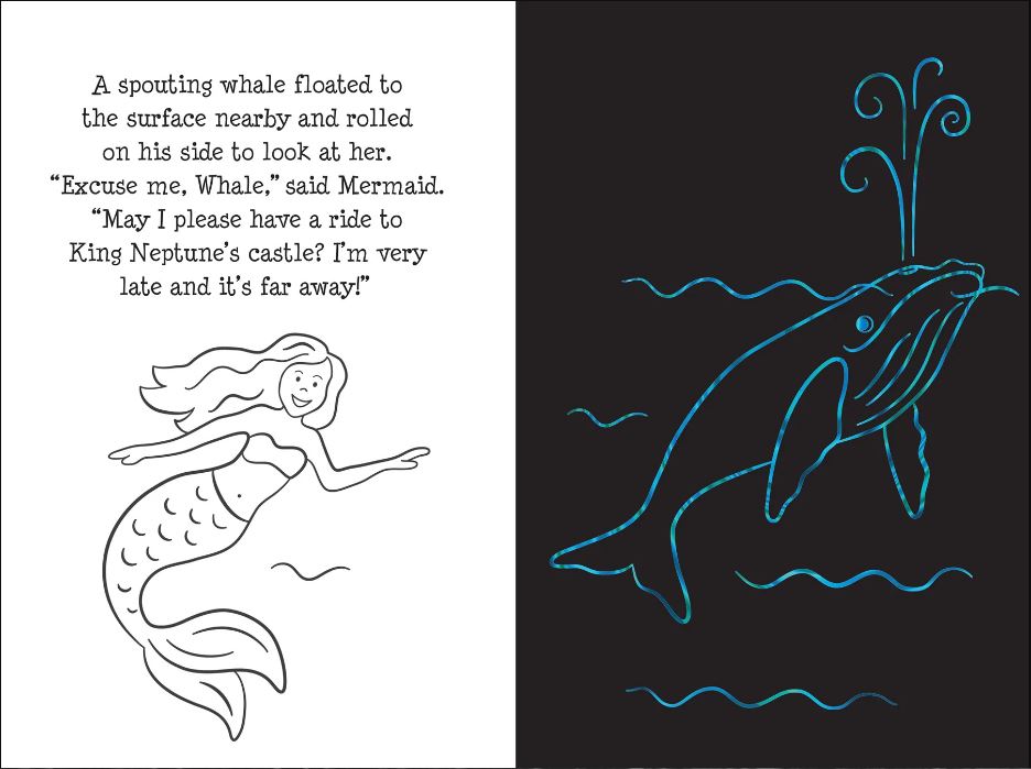 Scratch And Sketch Trace Along Activity Book Mermaid Adventure