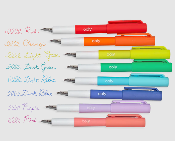 Fountain Pens Color Write Set of 8