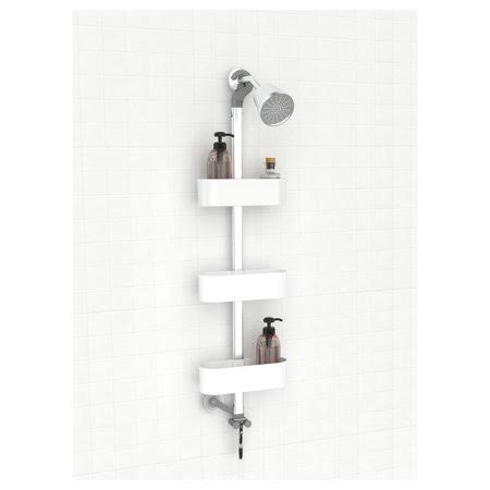 Shower Caddy - Grasp 3 Shelf - White