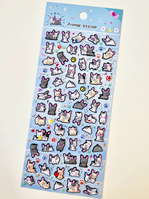 Stickers Puffy Bulldog