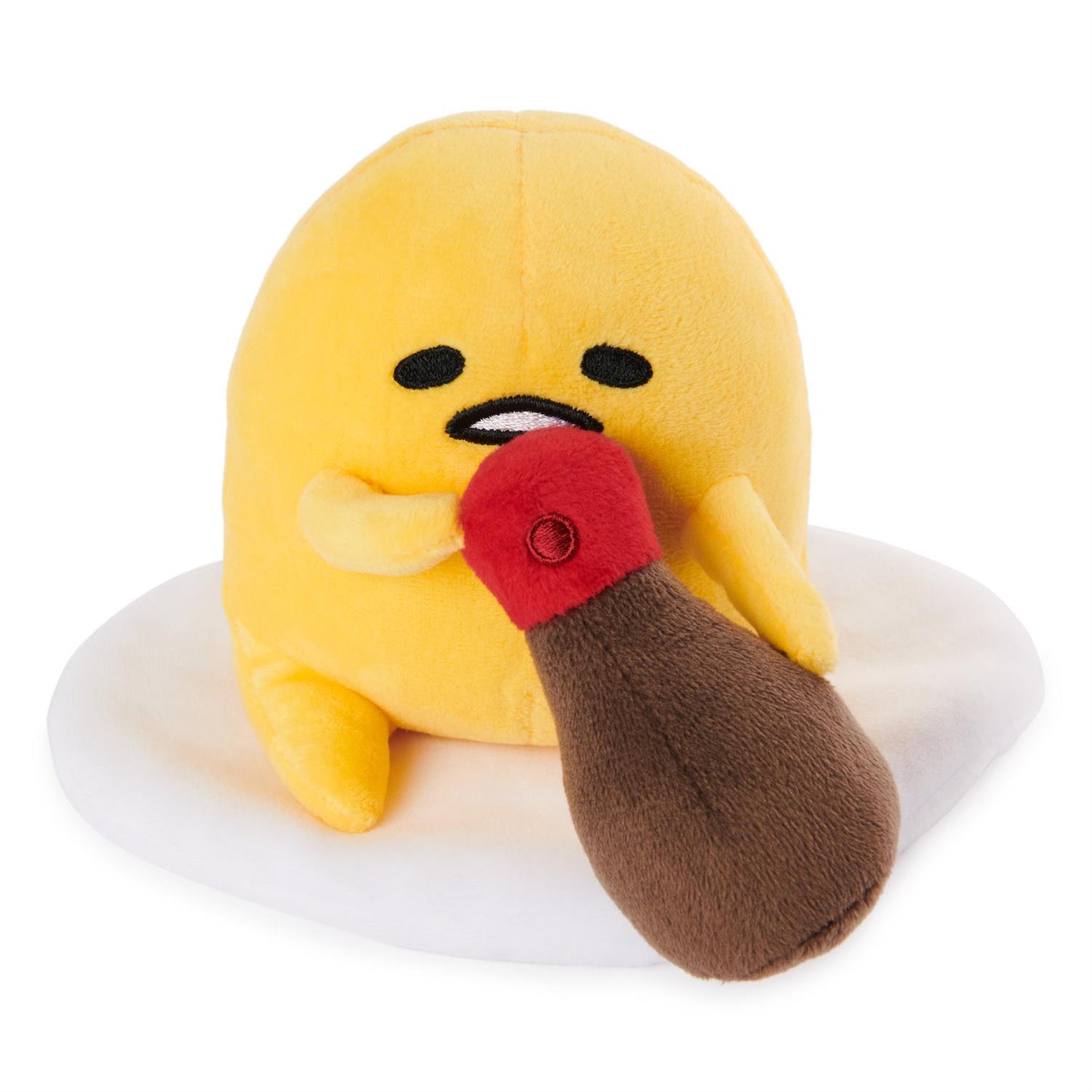 Plush Sanrio Gudetama With Soy Sauce 5"