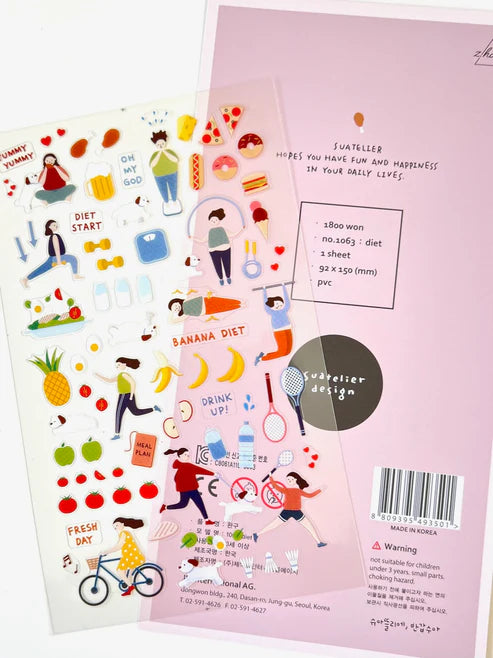 Stickers Diet & Exercise