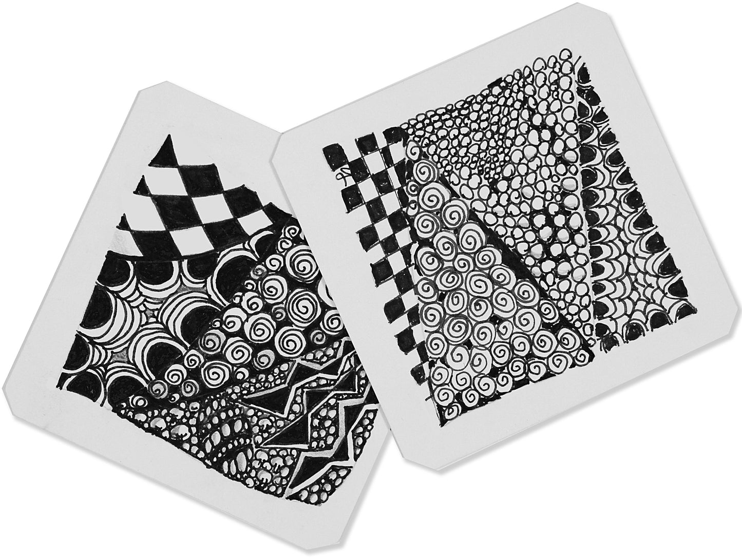 Art Center Artist's Tile Set of 75 White